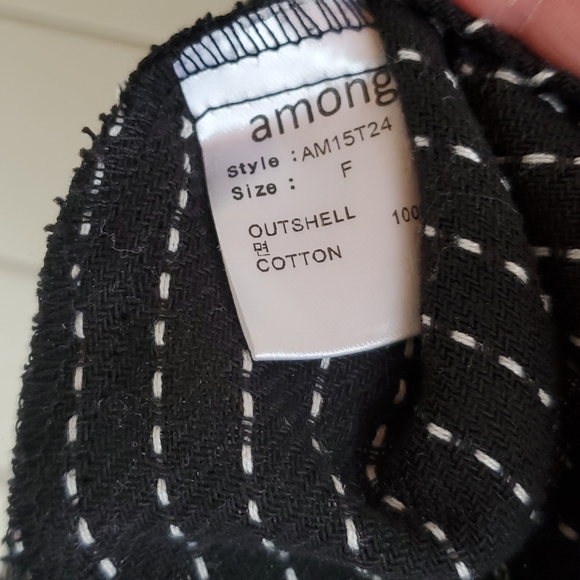 Cropped 100% cotton boutique zip back tank blouse - Picture 4 of 4